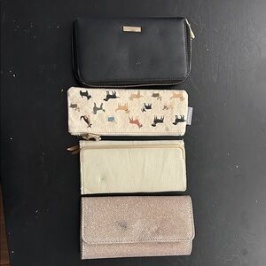 Black Leather Women's Wallet
